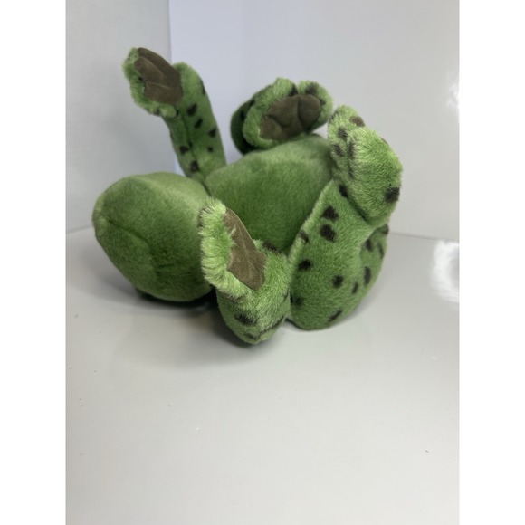 10" GUND Jeremiah Bullfrog Croaking Sound Rattle Frog Toad Plush Toy Silly Fun - Picture 8 of 8